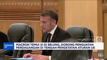 Video: Macron Temui Xi di Beijing, Dorong Penguatan Perdagangan