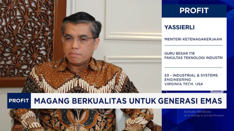 Magang Nasional Serap 100 Ribu Fresh Graduate & Gaji Dibayar Pemerintah, Ini Target Menaker