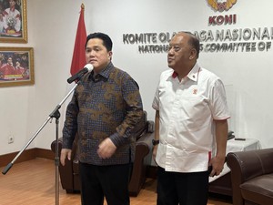 Temui Ketum KONI Pusat, Menpora Ingin Buat Program Olahraga Bersama