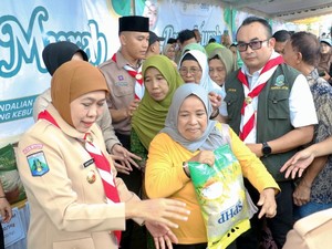Jaga Daya Beli Masyarakat, Pemprov Jatim Gelar Pasar Murah Ke-274 Kali