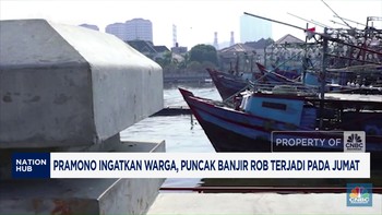 Video: Pramono Ingatkan Warga Terkait Puncak Banjir Rob