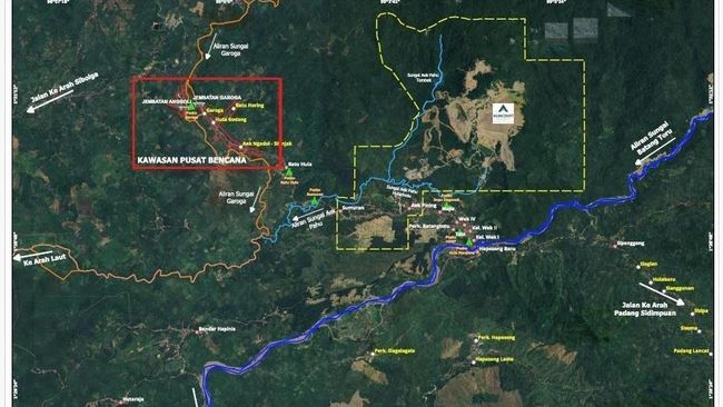 Tambang Emas Martabe Jadi Pemicu Banjir? Ini Respons Agincourt-Bahlil