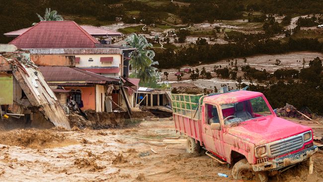 Banjir Bandang Terjang Sitaro Sulawesi Utara, 14 Orang Tewas