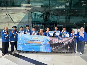 Bangga! Siswa SMP/MTs Sabet 6 Medali Olimpiade Sains Internasional di Rusia