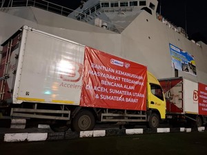 Alfamidi Kirim Bantuan Logistik bagi Korban Bencana Aceh, Sumut & Sumbar