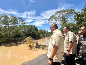 Tinjau Batang Mangor, Andre Rosiade Kawal Pariaman Ajukan 2 Proposal ke Pusat