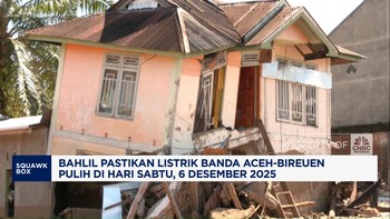Video: Bahlil Pastikan Listrik Banda Sumatra Pulih 6 Desember 2025