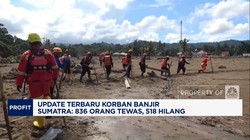 Update Terbaru Korban Banjir Sumatra: 836 Orang Tewas, 518 Hilang