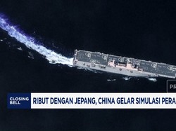 VIdeo: Ribut Dengan Jepang, China Gelar Simulasi Perang di Asia Timur
