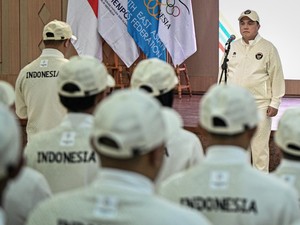 Erick Thohir Sebut Indonesia Bisa Lewati Target 80 Medali Emas SEA Games