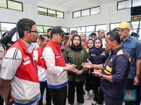 Bahlil & Dirut Pertamina Tinjau Pemulihan Energi di Aceh, Sumut-Sumbar