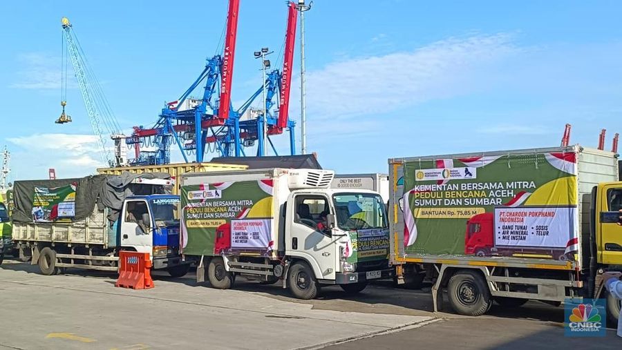 Menteri Pertanian (Mentan) Andi Amran Sulaiman melepas keberangkatan bantuan pangan 