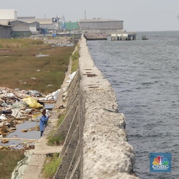 Ngeri! Penampakan Terbaru Air Laut Lebih Tinggi dari Tanah di Jakarta
