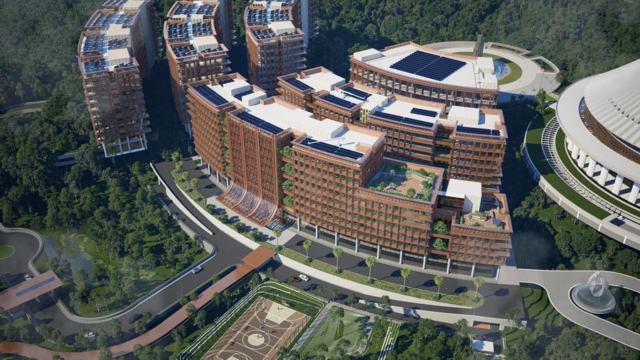 Proyek kawasan DPR di IKN