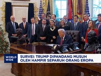 Video: Survei Ungkap Separuh Warga Eropa Anggap Trump sebagai Musuh