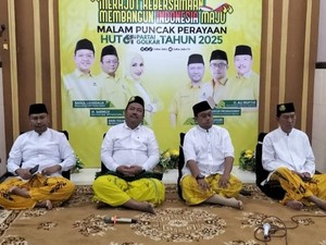 HUT ke-61, Ali Mufti Tegaskan Golkar Tetap Jadi Suara Rakyat