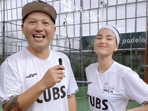 Gading Marten dan Medina Klik, Kalahkan Rizky Febian-Mahalini di Padel Wars