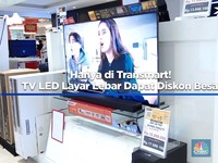Video: Hanya di Transmart! TV LED Layar Lebar Dapat Diskon Besar