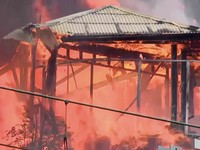 Detik-Detik Kebakaran Hutan Hantam Tetangga RI, Warga Panik Berlarian