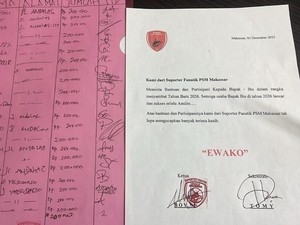 Beredar Oknum Suporter PSM Minta Sumbangan ke Warga untuk Tahun Baru 2026
