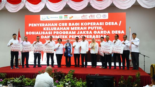 ASG Salurkan Rp 21,4 Miliar untuk 214 Kopdes dan Kelurahan Merah Putih