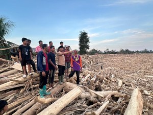 Desa di Langkahan Aceh Utara Nyaris Lenyap, 359 Rumah Hilang Disapu Banjir