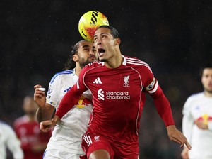Drama 6 Gol, Leeds Vs Liverpool Tuntas 3-3
