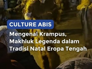 Video Culture Abis: Mengenal Krampus, Makhluk Legenda dalam Tradisi Natal Eropa Tengah