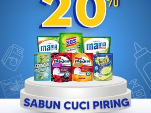 Beli Sabun Cuci Piring Murah Meriah di Transmart Full Day Sale