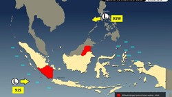 Waspada! BNPB Pantau Kemunculan Bibit Siklon 91S dan 93S di Titik Ini