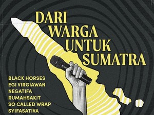 Musisi Bikin Konser Solidaritas dan Lelang untuk Korban Bencana di Sumatera