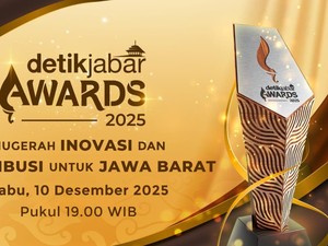 Daftar Lengkap Penerima detikJabar Awards 2025