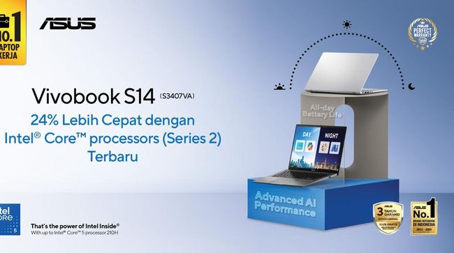 Kecanggihan ASUS Vivobook S14, Laptop Kerja dengan Teknologi Mutakhir
