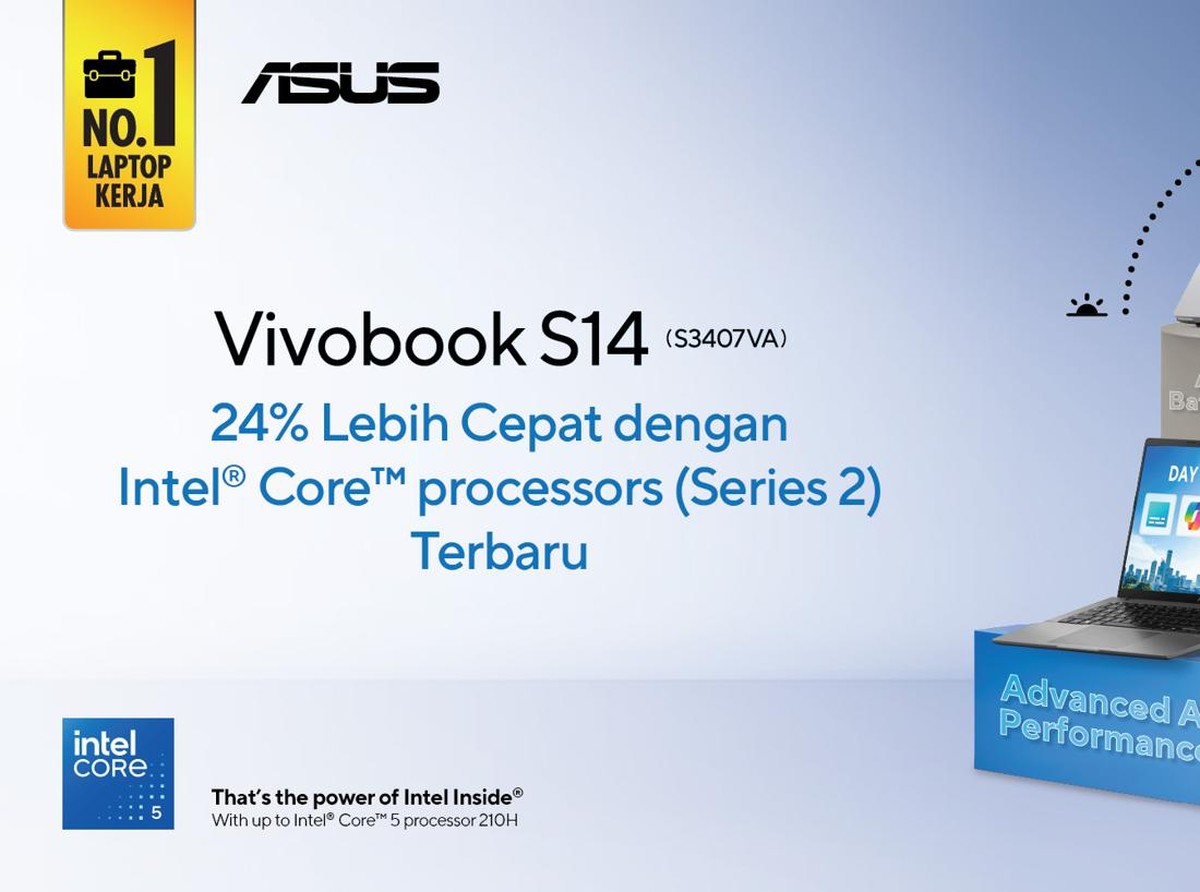 ASUS Vivobook S14: Laptop Ringkas dan Kuat untuk Profesional Modern