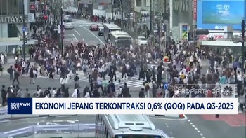 Video: Ekonomi Jepang Terperosok 0,6% pada Kuartal III 2025