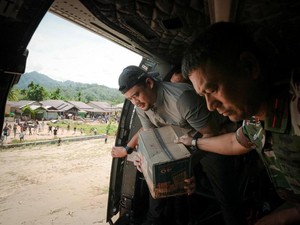 Respons Bobby Nasution Usai Disorot karena Beri Bantuan dari Atas Heli