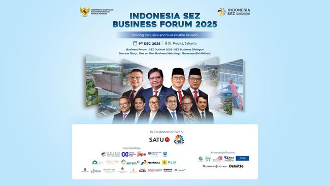 Bahas Investasi, Indonesia SEZ Business Forum 2025 Siap Digelar