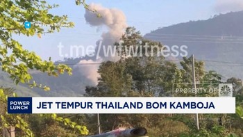 Video: Jet Tempur Thailand Bombardir Kamboja