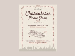 Pecinta Korea Kumpul! Piknik Charcuterie Vol. 1 Siap Mewarnai Akhir Tahunmu