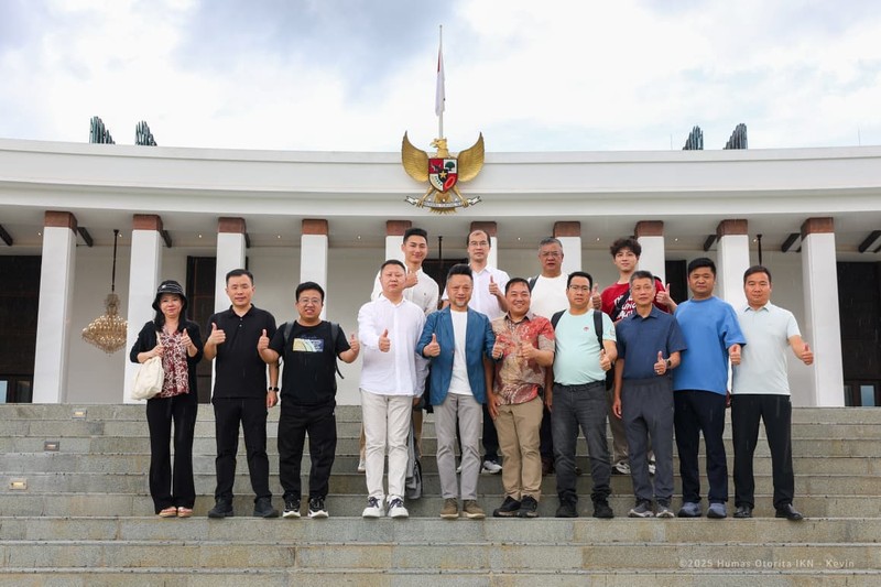 Kunjungan Kamar Dagang Hainan Indonesia ke Ibu Kota Nusantara pada Minggu (07/12/2025). (Dok. IKN)