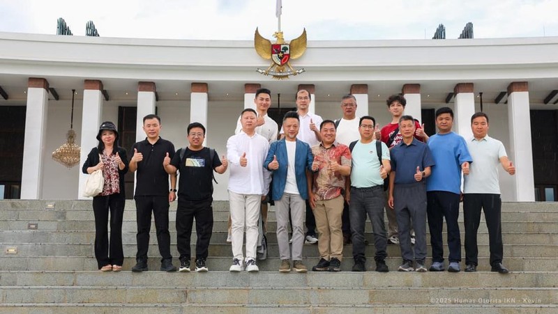 Kunjungan Kamar Dagang Hainan Indonesia ke Ibu Kota Nusantara pada Minggu (07/12/2025). (Dok. IKN)