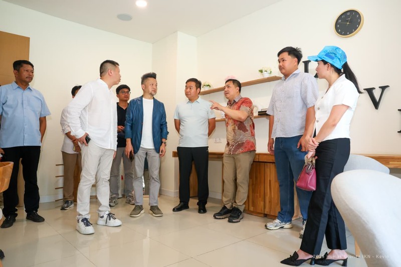 Kunjungan Kamar Dagang Hainan Indonesia ke Ibu Kota Nusantara pada Minggu (07/12/2025). (Dok. IKN)