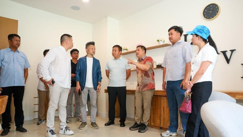 Kunjungan Kamar Dagang Hainan Indonesia ke Ibu Kota Nusantara pada Minggu (07/12/2025). (Dok. IKN)