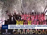 Video: Messi Bawa Inter Miami Juara Piala MLS dengan Skor 3-1