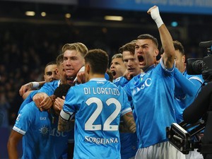 Napoli Vs Juventus: McTominay dkk. Bikin Conte Bangga