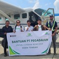 Pegadaian Bawa Bantuan Logistik Tembus Wilayah Terisolir di Aceh