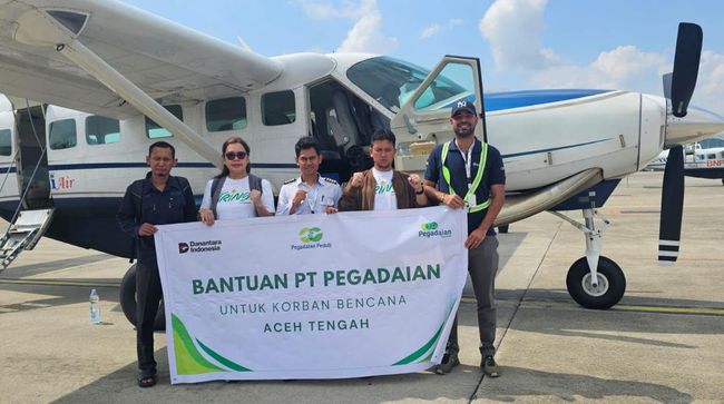 Pegadaian Bawa Bantuan Logistik Tembus Wilayah Terisolir di Aceh