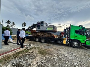 3 Pekerja Tambang Emas Ilegal di Boalemo Ditangkap, 1 Ekskavator Disita
