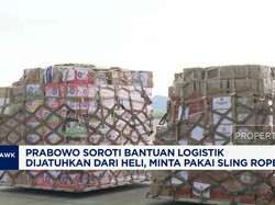 Video: Prabowo Mau Distribusi Bantuan dari Heli Tak Dilempar Langsung