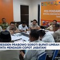 Video: Prabowo Soroti Bupati Umrah Saat Bencana, Minta Mendagri Copot